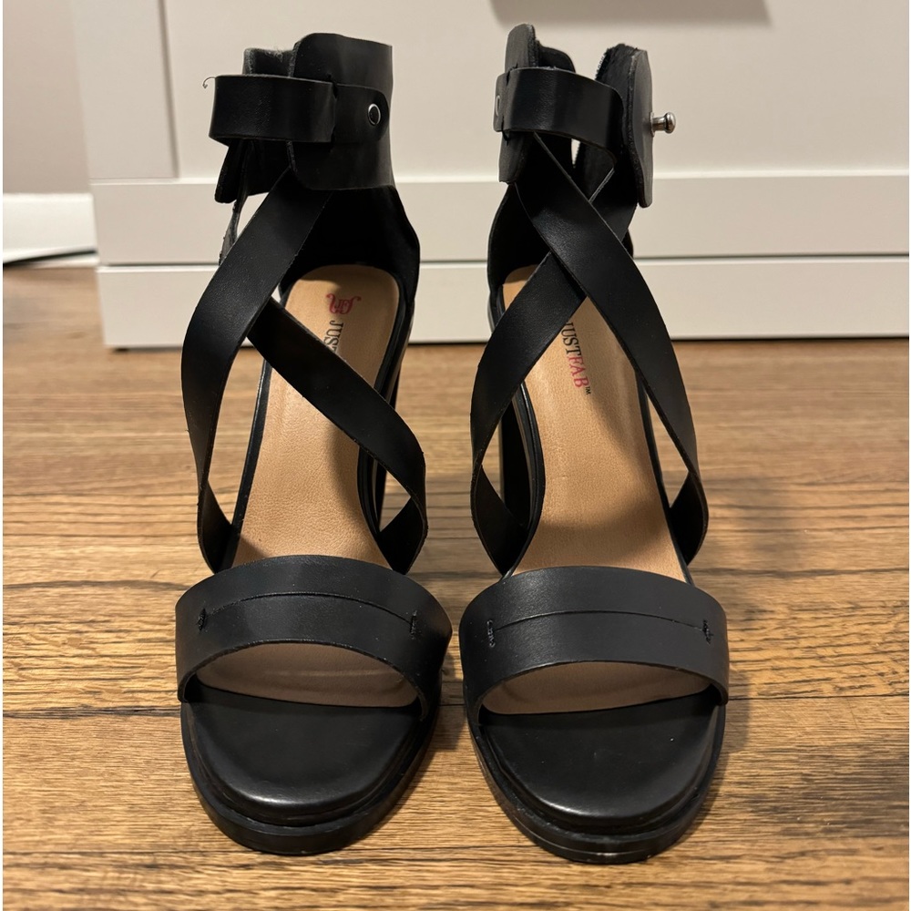 Just fab Black Heels